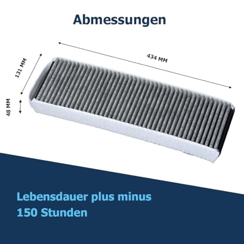 Tops Filtre à charbon actif pour Bora Pure PUAKF - 1 filtre anti-odeur de poisson de qualité supérieure pour votre plaque de cuisson Bora avec hotte aspirante PURU ou PUXU