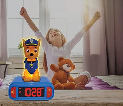 Radio-réveil Lexibook Paw Patrol Lumières avec son