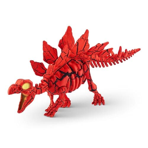 ROBO ALIVE Volcano Dino Fossil Find (Stegosaurus), Dinosaure robotique, préhistorique, Creuser et Explorer