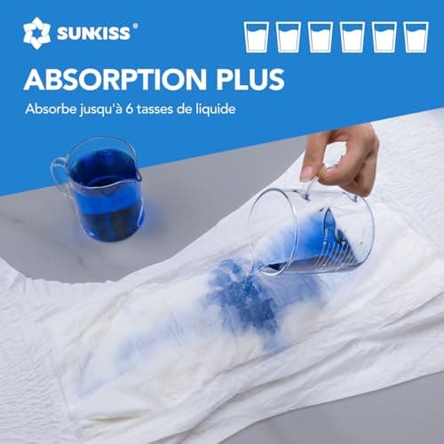 SUNKISS TrustPlus Culottes Adultes pour lncontinence, Culotte Absorbante pour Homme et Femme, Contrôle des Odeurs, Unisexe, Taille S/M, 16 Unités