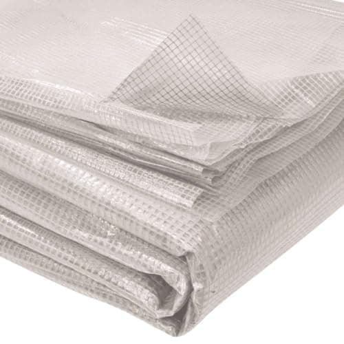 OSE Bâche pour Serre Tunnel Blanche Transparente 6 m2