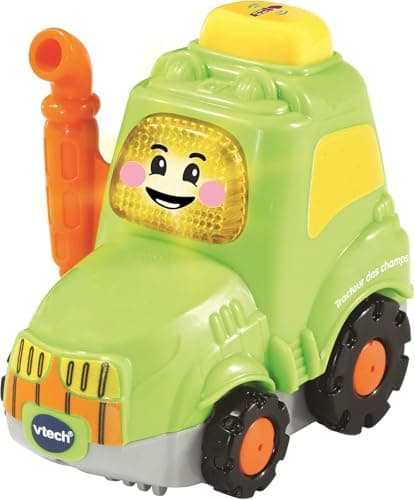 VTech - Tut Tut Bolides, Coffret Trio Secours, 3 Voitures Interactives, Camion de Pompiers, Tracteur et Hélicoptère, Jouet Musical et Sonore, Cadeau Enfant de 1 An à 5 Ans - Contenu en Français