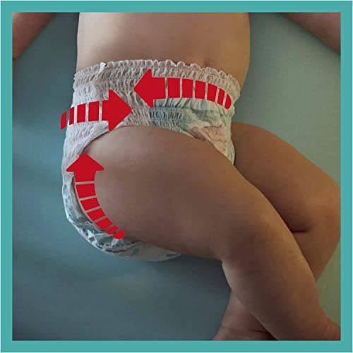 PAMPERS PANTS TAILLE 4 214 COUCHES BABY-DRY COUCHES-CULOTTES (9-15 KG)