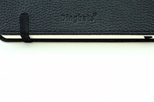Dingbats* - Faune Carnet de Notes A5 Ligné - Moyen, Couverture Rigide, Journal en Cuir PU - Fermeture élastique, Porte-stylo, Marque-page