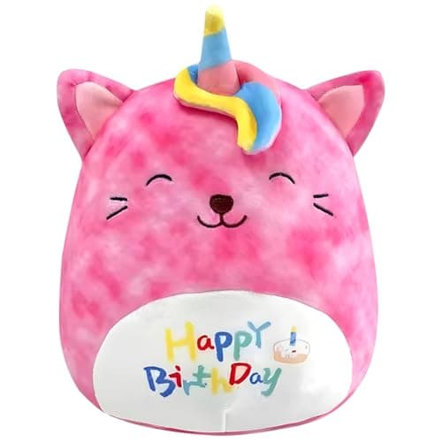 IFHDO Jouet en Peluche, 27 cm Licorne Peluche, Licorne Poupée en Peluche, Licorne Plush Toy Adorable Poupée en Peluche Douce Cartoon Plush Doll pour Cadeau d'anniversaire pour Enfants