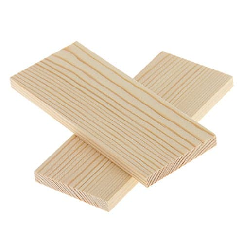 MagiDeal 10x Planhes De Bois Morceau Brun Accessoire Décoration Fête Loisirs Créatifs Pièce DIY Haute Qualité - 10cm