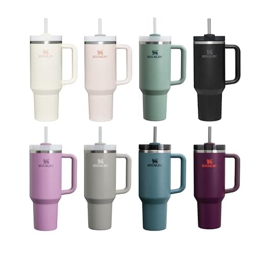Stanley Quencher H2.0 FlowState Mug Isotherme avec Paille 1.2L - Froid Pendant 11 Heures - Glacé Pendant 48 Heures - Thermos Lavable au Lave-Vaisselle - Gourde Isotherme Sans BPA - Lilac