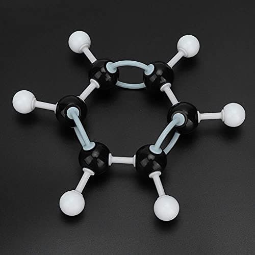 Hztyyier 267Pcs Modele Moleculaire, Kit Molécules Chimie Organique et Inorganique Ensemble Kit de Structure Atome Lien Modèle Défini pour Enseignant Élève