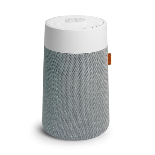 BLUEAIR Mini purificateur d'air pour chambre à coucher, purificateur avec filtre à air pour petite pièce, purificateur d'air portable Blue Pure Mini Max pour personnes allergiques aux poils d'animaux.