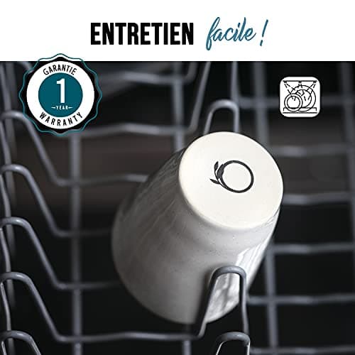 Origeens SET TASSE A CAFE EXPRESSO | Set Tasse Expresso Céramique Artisanale du Portugal | Service Tasse à café 120mL x4 | Coffret cadeau original