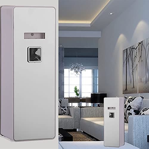 Melchior Distributeur Automatique D'AéRosol LCD Machine de PulvéRisation à Induction de Parfum de PulvéRisateur de Parfum à Distance ChronoméTréE D'HôTel, Argent