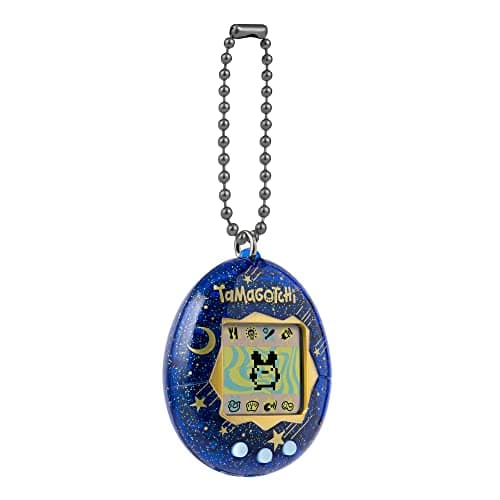 Bandai - Tamagotchi - Tamagotchi Original - Starry Night - Animal électronique virtuel avec écran Couleur, 3 Boutons et Jeux - Jouet Animal interactif en Français - Jouet Enfant 8 Ans et + - 42970