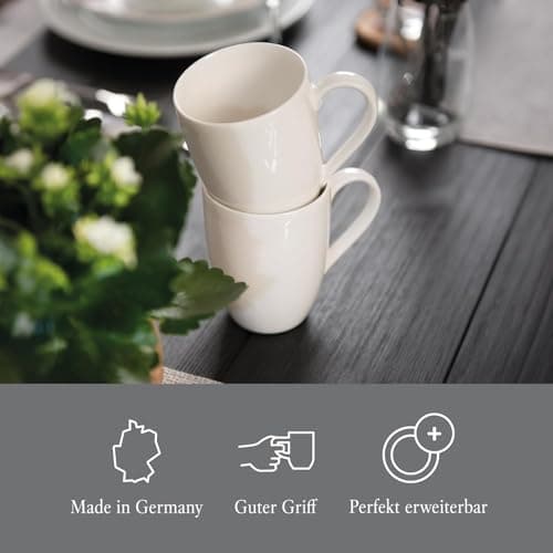 vivo - Villeroy & Boch Group vivo | Villeroy & Boch Group Basic White mug à anse, 6 pièces, EC