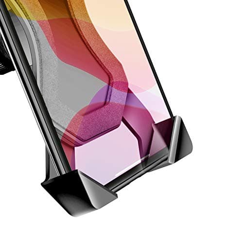Grefay Support Téléphone Vélo Moto Porte Telephone Velo Universel Support Telephone Trotinette Electrique, Scooter, VTT avec 360° Rotation pour 3,5 à 6,5 Pouces GPS pour Smartphones Autres Appareils