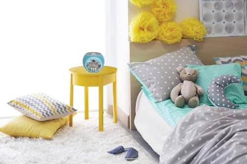 Lexibook Lexibook-RL977VN, Disney Vaiana, Réveil-projecteur avec Fonction Alarme et répétition Snooze, veilleuse avec minuterie, écran LCD, à Piles, RL977VN