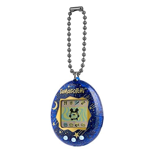 Bandai - Tamagotchi - Tamagotchi Original - Starry Night - Animal électronique virtuel avec écran Couleur, 3 Boutons et Jeux - Jouet Animal interactif en Français - Jouet Enfant 8 Ans et + - 42970