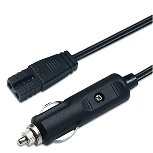 Gokelomg 2 m 12 V glacière réfrigérateur allume-cigare 2 broches câble de charge