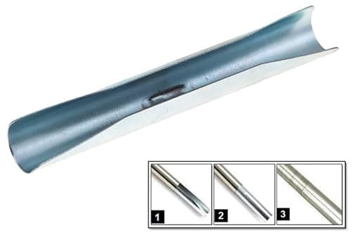 Sento 25/19mm Kit de Tringle a Rideau Metal Fixation au Plafond Laiton Antique 360 cm ILUSION