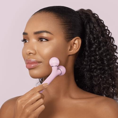 GESKE | Rouleau facial sonique SmartAppGuidedTM | 4 in 1 | Dermaroller | Appareil pour le visage | Rouleau dermique | Rouleau facial professionnel | Raffermit et redessine la peau du visage