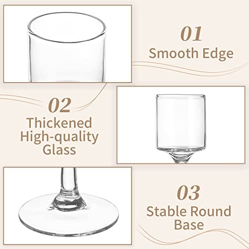Sziqiqi 3 Pièces Bougeoir en Verre, Chandelier Support pour Bougies Piliers Chauffe-Plat Transparent, Moderne Candélabre Photophore pour Table Deco Salon Noel Maison Cadeaux de Mariage Fêtes