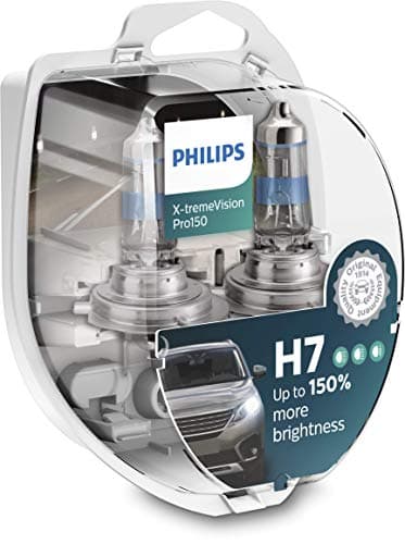 Philips X-tremeVision Pro150 H7 lampe pour éclairage avant +150%, set de 2 Blanc
