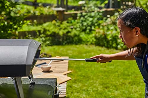 Ooni pelle à tourner – Pelle à pizza à long manche – Pelle à pizza aluminium – Accessoires pour four à pizza – Accessoires