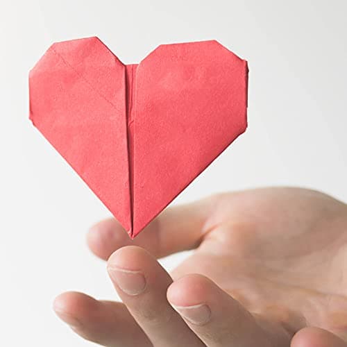 Tritart Origami Papier rouge | 225 feuilles de papier pliable double face origami rouge | Lot de papier de bricolage 80 g/m2 | 75 feuilles 20 x 20 cm et 15 x 15 cm et 10 x 10 cm (rouge)