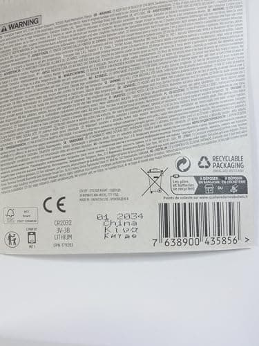 Energizer Lithium Batteries 2032 - 6 pack
