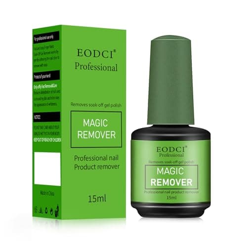 15 ml Magic Remover Semi Permanent, Remover Vernis Semi Permanent,Enlève Facilement et Rapidement le Vernis Gel en 3-5 Minutes, ne Blesse Pas les Ongles