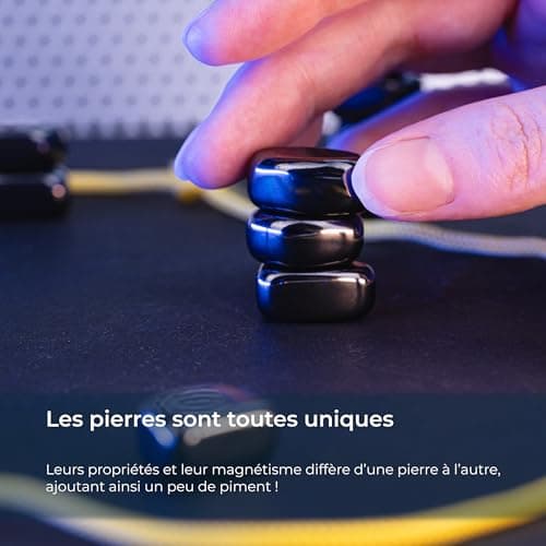 MagMind – Echiquier Magnétique avec Osselet Aimanté - Jeu de Société Adulte et Enfant - en Couple ou en Famille et Pratique en Voyage - Stratégie, Echec et Réflexion prêt à Vous Retourner Le Cerveau.