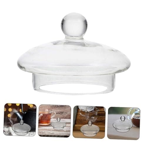 Générique Couvercle De Théière Couvercle De Thé De Remplacement Couvercle Remplaçable Pour Théière Couvercle De Théière Transparent Couvercle De Bouilloire À Thé Décoratif Couvercle De Thé