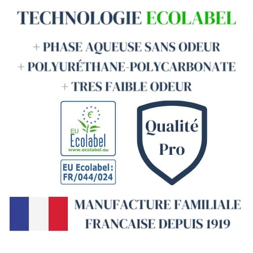 1919 BY MAULER - Vitrificateur parquet & escalier qualité pro - 2,5L - Aspect Cire Incolore : protection taches, rayures, usure longue durée, très faible odeur