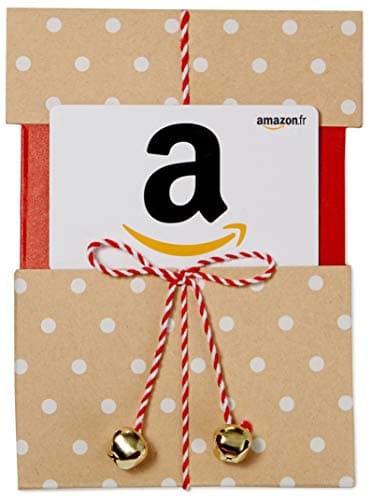 Carte Cadeau Amazon.fr - Dans un étui de Noël Kraft
