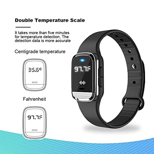 Tixiyu Bracelet anti-moustique ultrasonique rechargeable par USB - Montre intelligente légère pour la randonnée, la pêche, le camping - Montre électronique anti-moustiques pour enfants et adultes