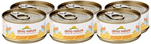 Almo Nature Mega Pack Natural au Filet de Poulet - Nourriture Humide pour Chat Adulte: 6 boîtes de 70g