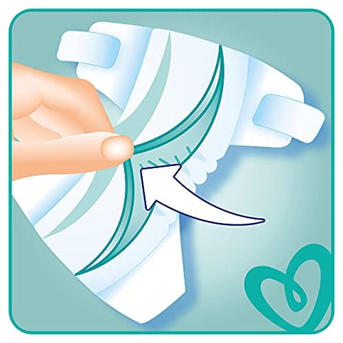 Pampers Baby Dry taille 3, 6-10 kg, Mega Plus Pack, 136 pièces