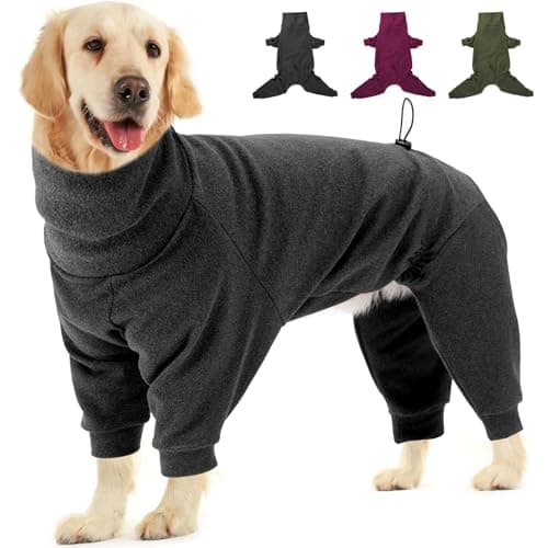 Dotoner Manteau pour Chien à Quatre Pattes Vestes pour Chien Polaire Coupe-Vent Pull Vêtements Chien Manteaux d'hiver pour Chiens de Petite,Taille pour l'intérieur et l'extérieur