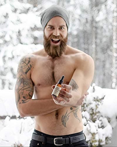 Huile de barbe HAVANNA à l'huile d'argan (30 ml) pour une barbe douce au parfum des Caraïbes, 100% naturelle et végétalienne de Wildwuchs Bartpflege - Cadeau pour hommes barbus