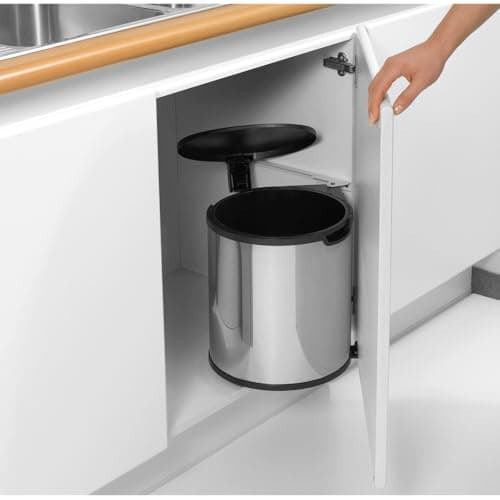 Brabantia Sacs Poubelle PerfectFit (Code H - 50L / 60L), Ultra Résistant, Poignées Coulissantes (40 Sacs)