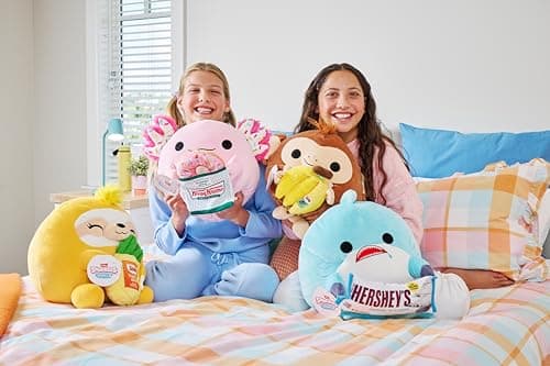Snackles, Series 2, Capybara (Kung Fu Tea, Bubble Tea), Plush Toy, Cuddly Squishy Comfort Plush with License Snack Brand Accessory, Medium (35 cm), Brown Box, (Capybara)