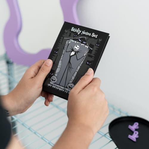 Grupo Erik - Pack de Notes Adhésives Disney, L'Étrange Noël de Mr Jack | Bloc-Notes et Notes Repositionnables | Matériel de bureau, Fourniture scolaire kawaii, Accessoires de bureau