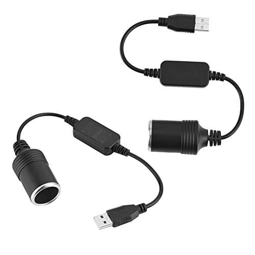 Mugast 12V USB Car Cigarette Lighter, Adaptateur de Prise Allume-Cigare Femelle de Voiture