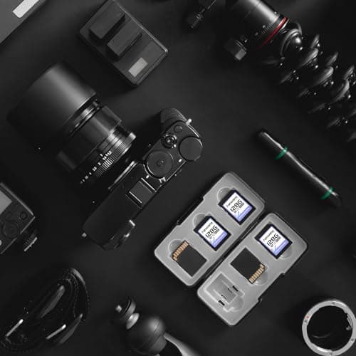 fanxiang Carte mémoire SDXC UHS-I 128 Gox2 (V30, Vitesse de Transfert 100 Mo/s, U3, Vidéos 4K UHD, Résistante à la Température)