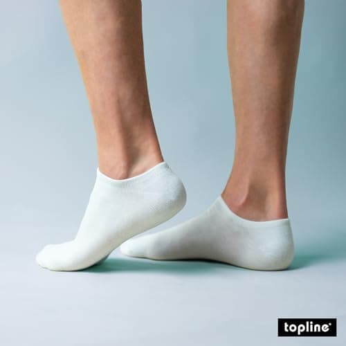 12 Paires Chaussettes Basses Homme et Femme - Socquettes Homme et Femme - Socquettes Courtes Coton Respirant (FR/ES, Numérique, 40, 46, Taille normale, Taille normale, Noir, Gris et Blanc (12 Paires))