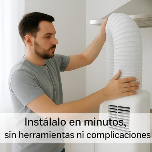 MIRTUX Tuyau flexible pour climatiseur portable 6 m Diamètre 150 mm PVC résistant à la chaleur Compatible avec les séchoirs et hottes de cuisine Pingouin Installation facile à la maison ou au bureau