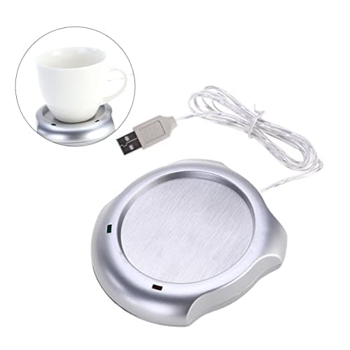 FOMIYES Plaque Isolante Plus Chaude Plaque Chauffante pour Mug Chauffage Chauffe-Tasses Chauffe-Tasse à Thé USB Chauffe Tasse USB Plaque Chauffe-Tasse Boisson Bac D'isolation Bureau Café
