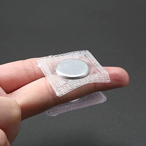 FYSL Bouton Aimant à Coudre 20 PiècesBoutons-Pression Magnétiques Cachés 15 mm 20 mm à Coudre Invisible Fermeture Magnétique pour Couture Habillement Sac à Main