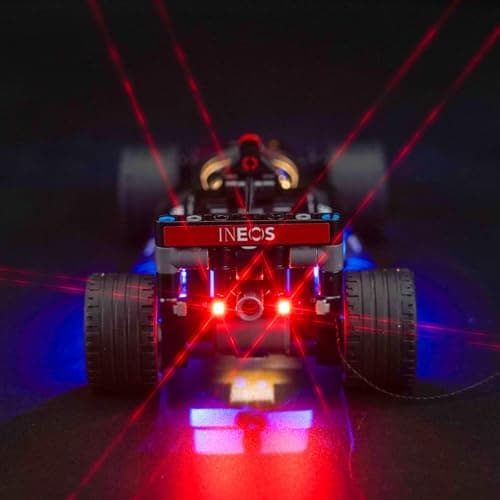 Kit d'éclairage LED compatible avec Lego Mercedes-AMG F1 W14 E Performance Pull-Back (pas de modèle), kit d'éclairage décoratif pour 42165 Technic Mercedes-AMG F1 W14 E Performance Race Car Jouet