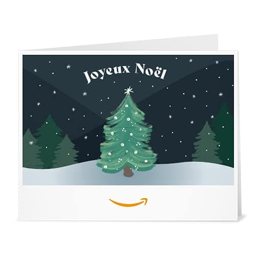 Carte cadeau Amazon.fr - Imprimer - Sapin de Noël