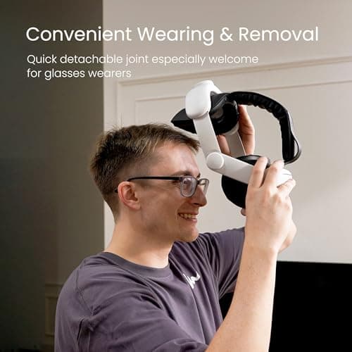 KIWI design Sangle Élite Compatible avec Meta Quest 3S/Quest 3